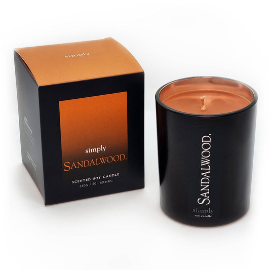 Sandalwood Soy Jar Candle